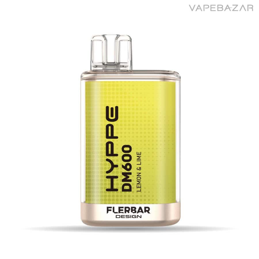 Flerbar Hyppe DM600 Lemon Lime | Vapebazar Flerbar Hyppe Dm600 - Lemon Lime