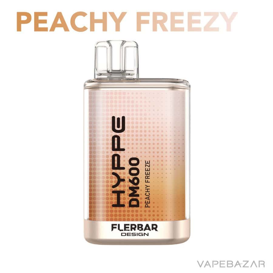 Flerbar Hyppe DM600 Peachy Freezy 02 | Vapebazar Flerbar Hyppe Dm600 - Peachy Freeze