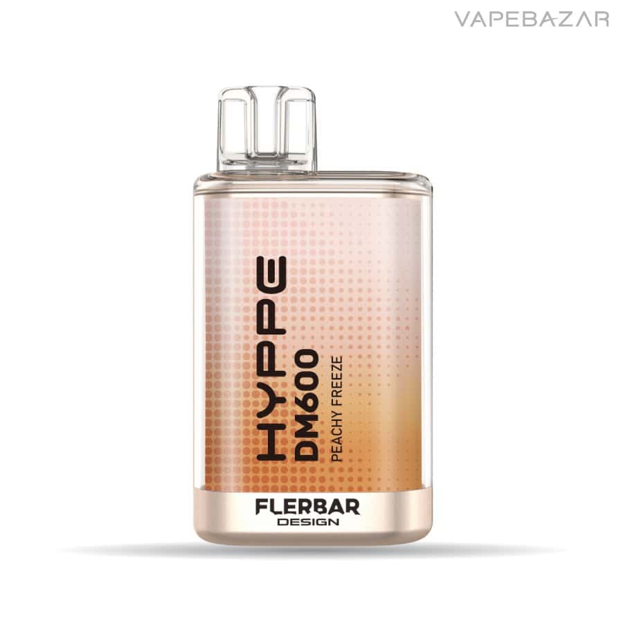 Flerbar Hyppe DM600 Peachy Freezy | Vapebazar Flerbar Hyppe Dm600 - Peachy Freeze