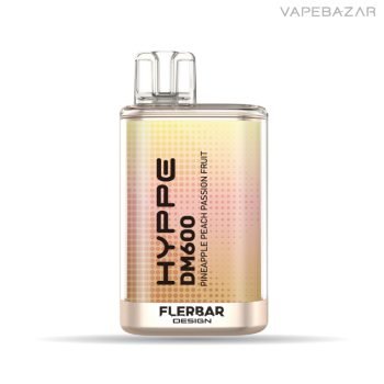 FLERBAR HYPPE DM600 - Pineapple Peach Passion Fruit