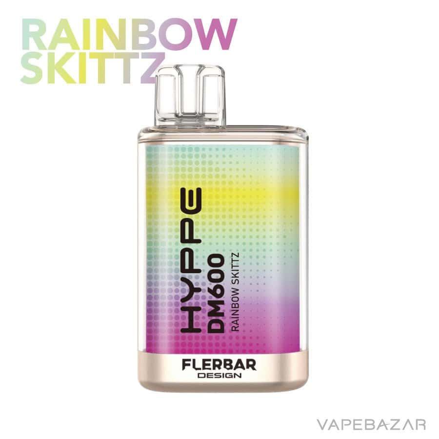 Flerbar Hyppe DM600 Rainbow Skittz 02 | Vapebazar Flerbar- Hyppe Dm600 - Rainbow Skittz