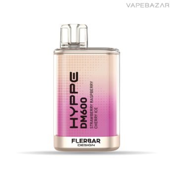 FLERBAR HYPPE DM600 - Strawberry Raspberry Cherry Ice