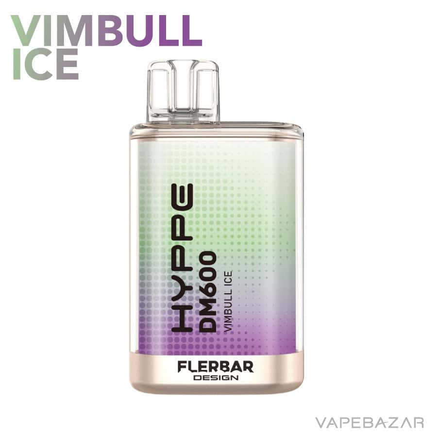 Flerbar Hyppe DM600 Tasty Vimbull Ice | Vapebazar Flerbar Hyppe Dm600 - Vimbull Ice