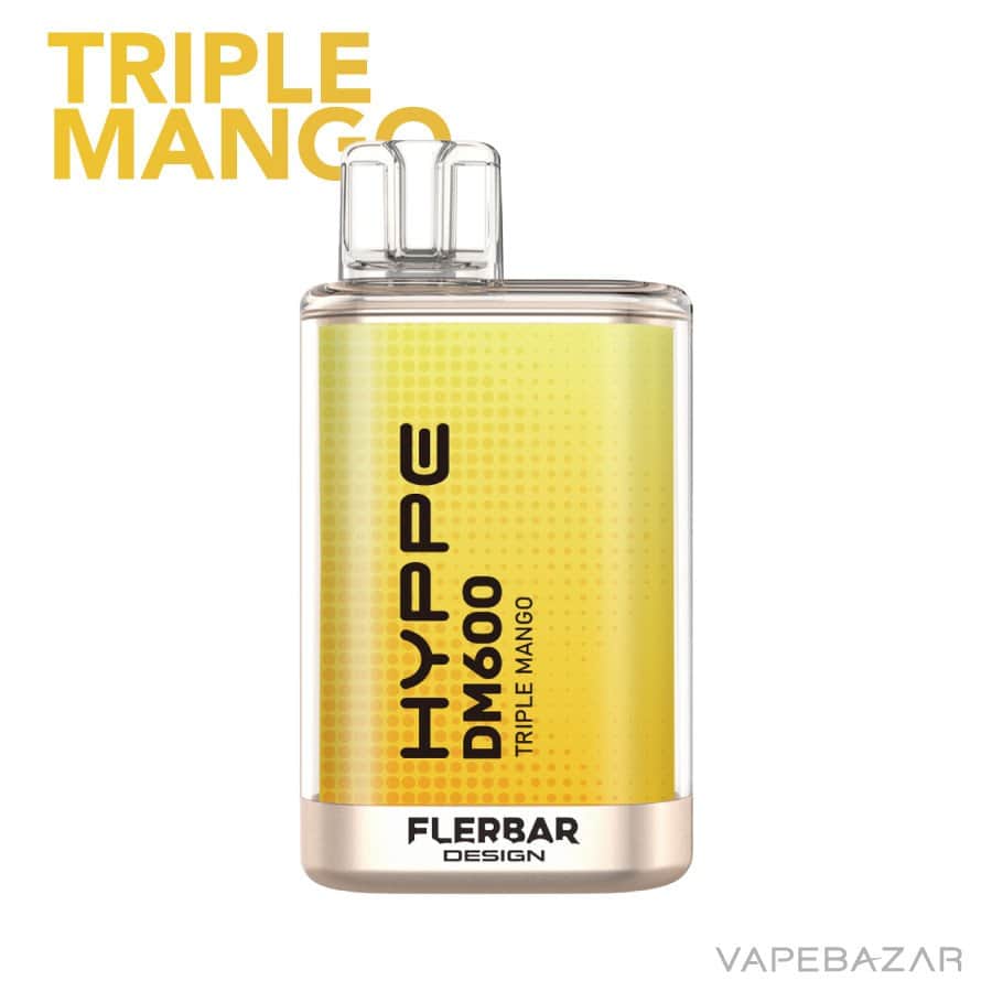 Flerbar Hyppe DM600 Triple Mango 02 | Vapebazar Flerbar Hyppe Dm600 - Triple Mango