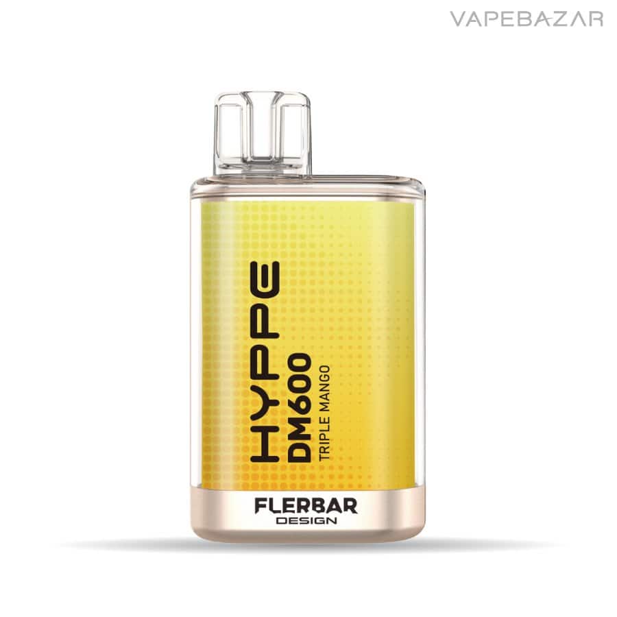 Flerbar Hyppe DM600 Triple Mango | Vapebazar Flerbar Hyppe Dm600 - Triple Mango