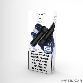 Vapebazar Izy Vape Click - Blueberry Sour Raspberry 2