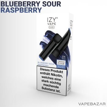 Vapebazar Izy Vape Click - Blueberry Sour Raspberry