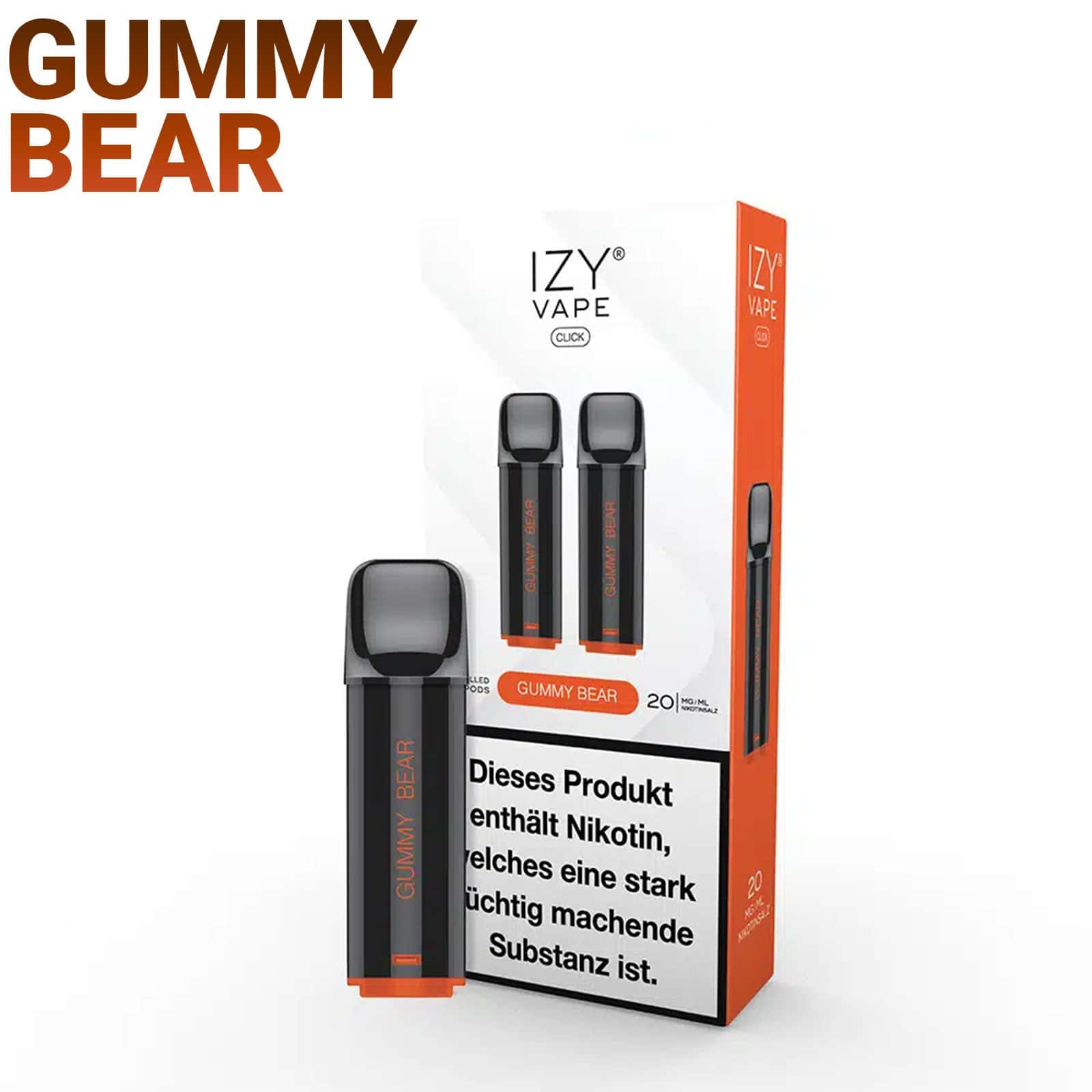 Izy Vape Click Gummy Bear | Vapebazar Vapebazar Izy Vape Click - Gummy Bear