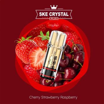 SKE Crystal Plus Pod - Cherry Strawberry Raspberry - 20mg/ml Nikotin