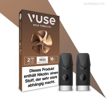 VUSE Pods - Rich Tobacco 18mg/ml Nikotin
