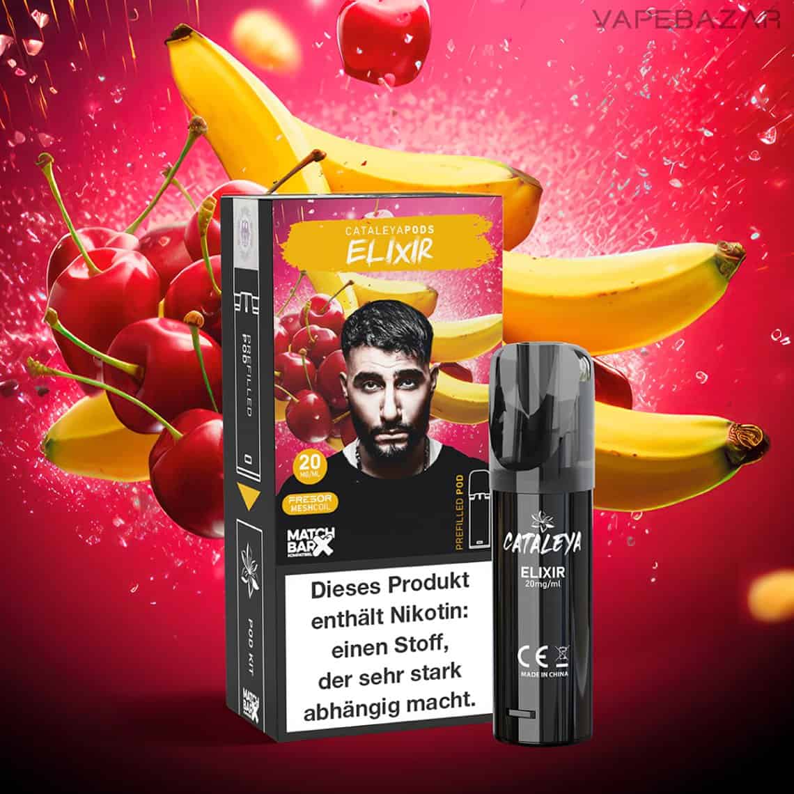 Cataleya Vape Pods Elixir 01 | Vapebazar Cataleya By Samra Prefilled Pod - Elixir - Vapebazar