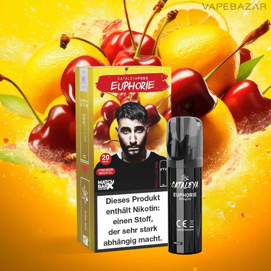 Cataleya Vape Pods Euphorie 01 | Vapebazar Cataleya By Samra Prefilled Pod - Euphorie