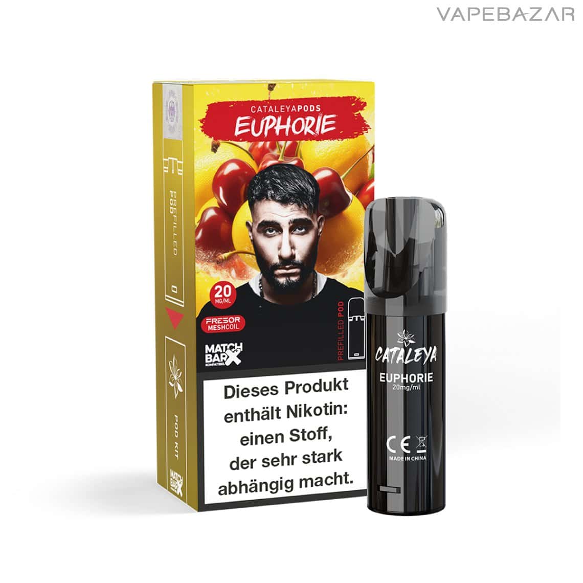 Cataleya Vape Pods Euphorie 02 | Vapebazar Cataleya By Samra Prefilled Pod - Euphorie