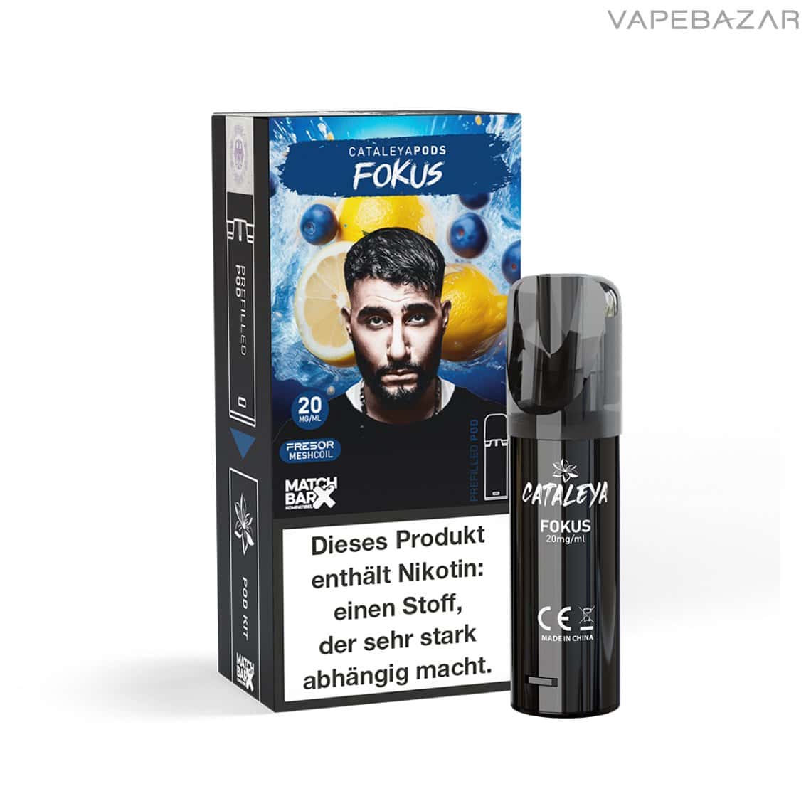 Cataleya Vape Pods Fokus 02 | Vapebazar Cataleya By Samra Prefilled Pod - Fokus