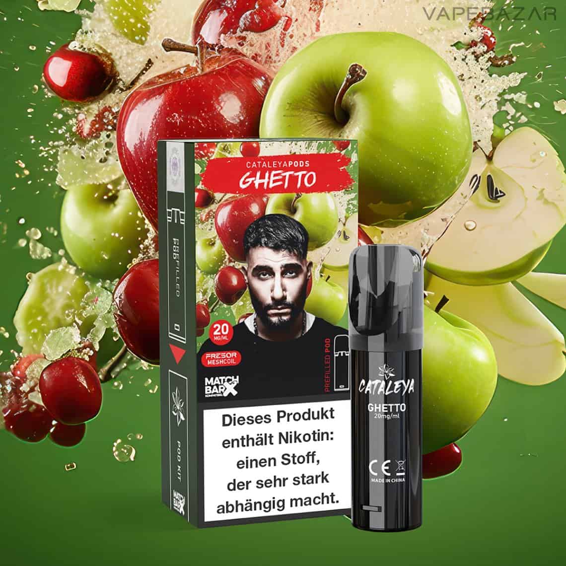 Cataleya Vape Pods Ghetto 01 | Vapebazar Cataleya By Samra Prefilled Pod - Ghetto