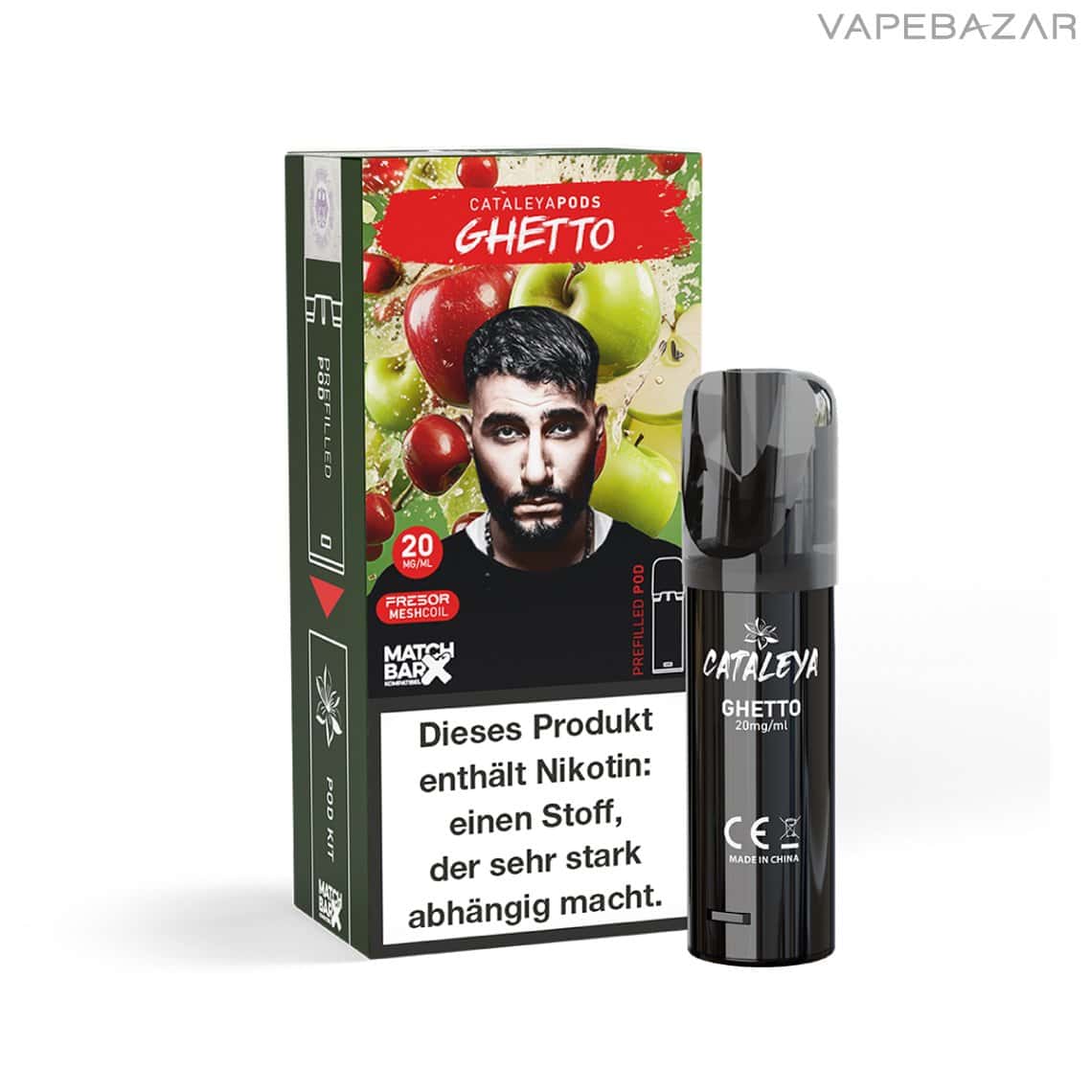 Cataleya Vape Pods Ghetto 02 | Vapebazar Cataleya By Samra Prefilled Pod - Ghetto
