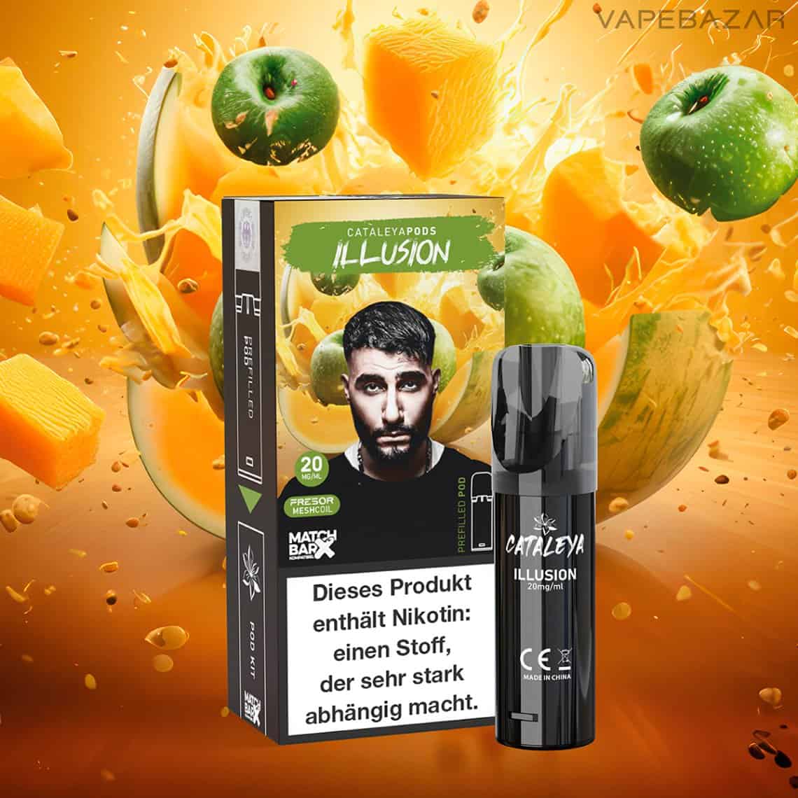 Cataleya Vape Pods Illusion 01 | Vapebazar Cataleya By Samra Prefilled Pod - Illusion