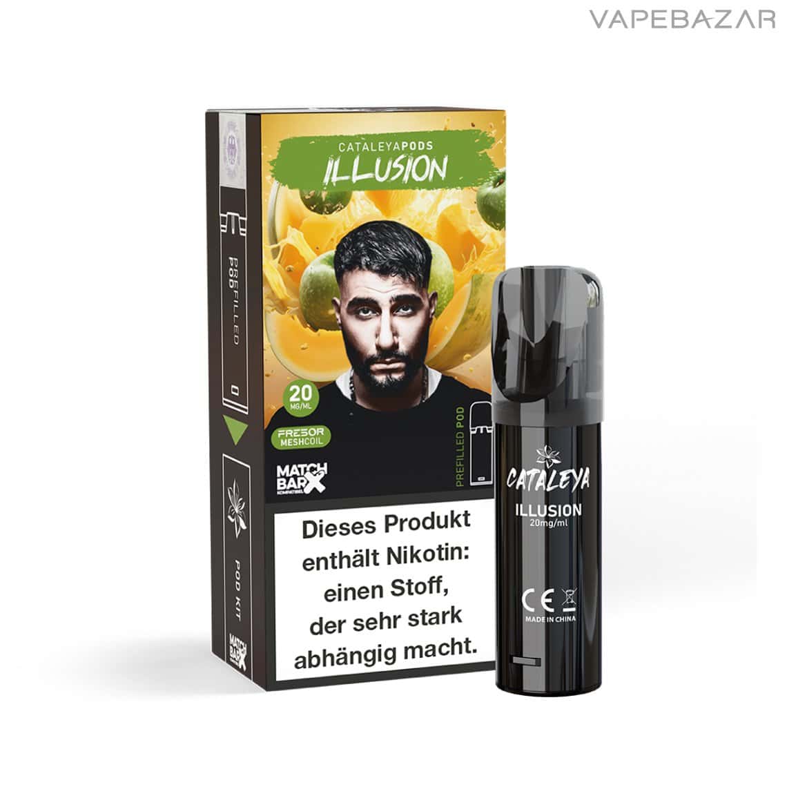 Cataleya Vape Pods Illusion 02 | Vapebazar Cataleya By Samra Prefilled Pod - Illusion