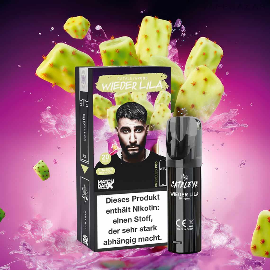 Cataleya Vape Pods Wieder Lila 01 | Vapebazar Cataleya By Samra Prefilled Pod - Wieder Lila | Vapebazar