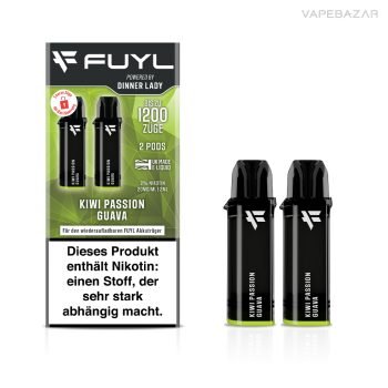 Dinner Lady Fuyl Pods - Kiwi Passion Guava