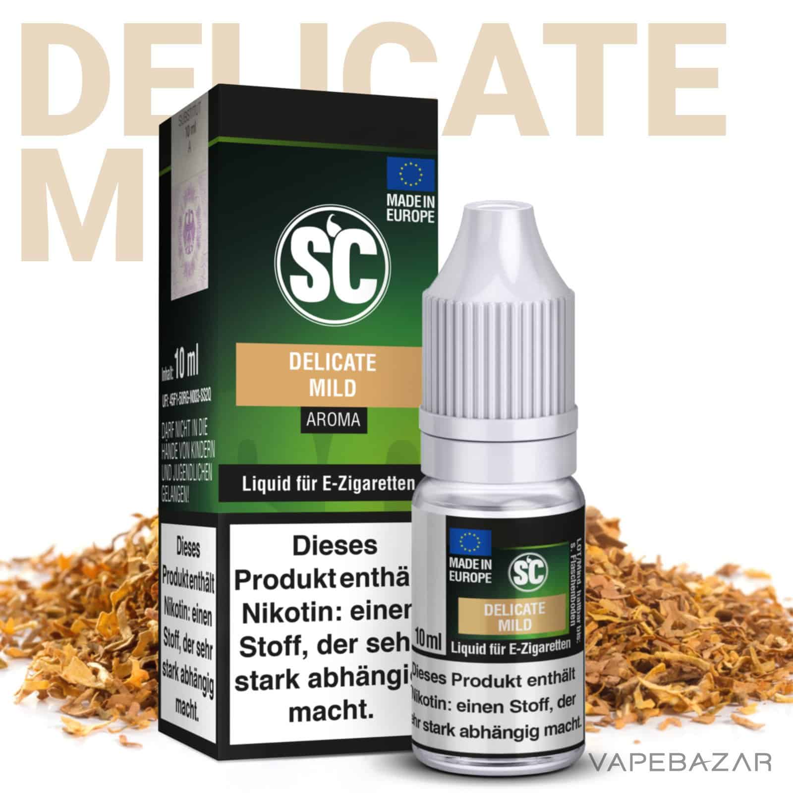 DelicateMild1 | Vapebazar Sc Liquid - Delicate Mild