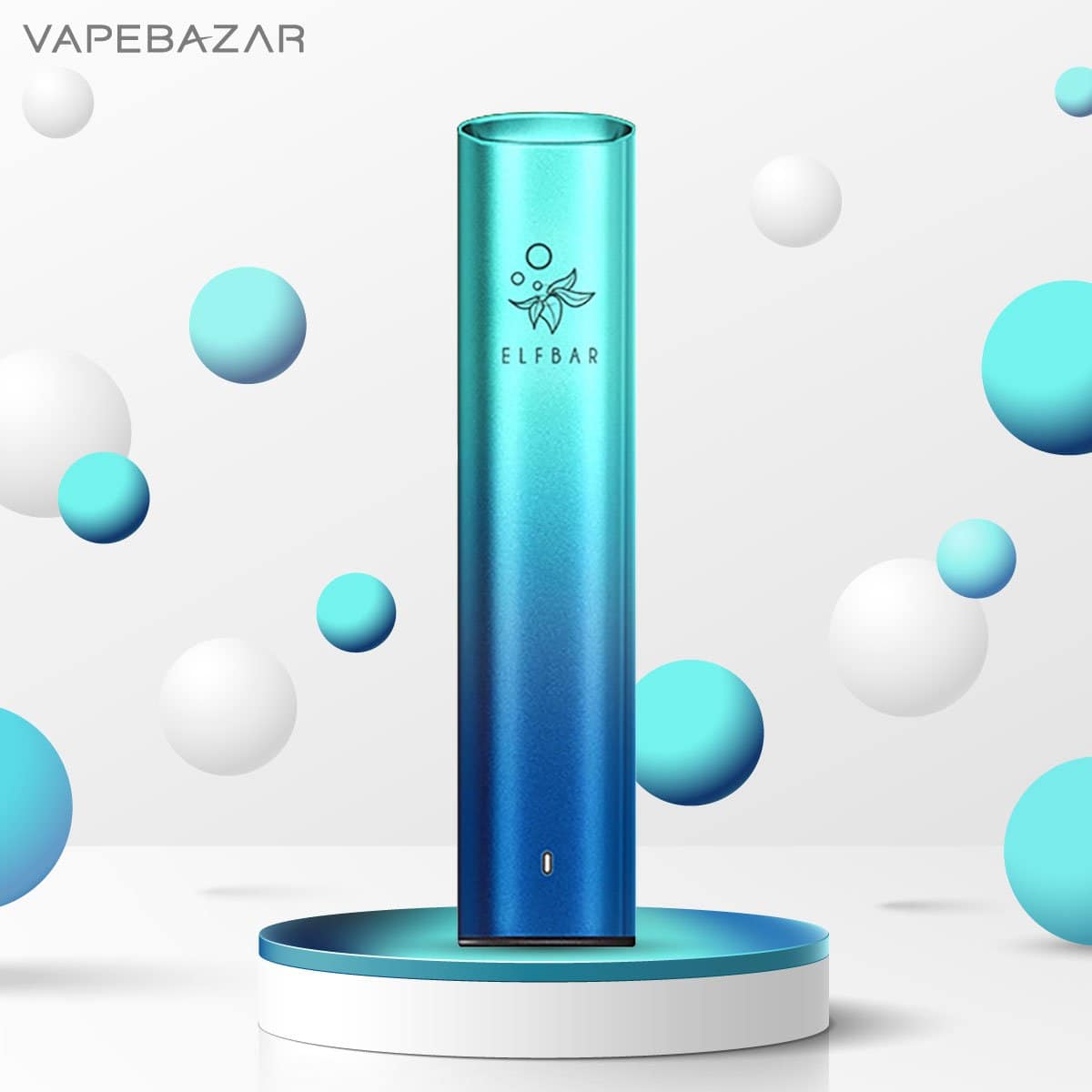 Elfbar Mate 500 Pod Vape Kit Aurora Blue | Vapebazar Elf Bar Mate500 Pod Vape Kit – Aurora Blue - Vapebazar