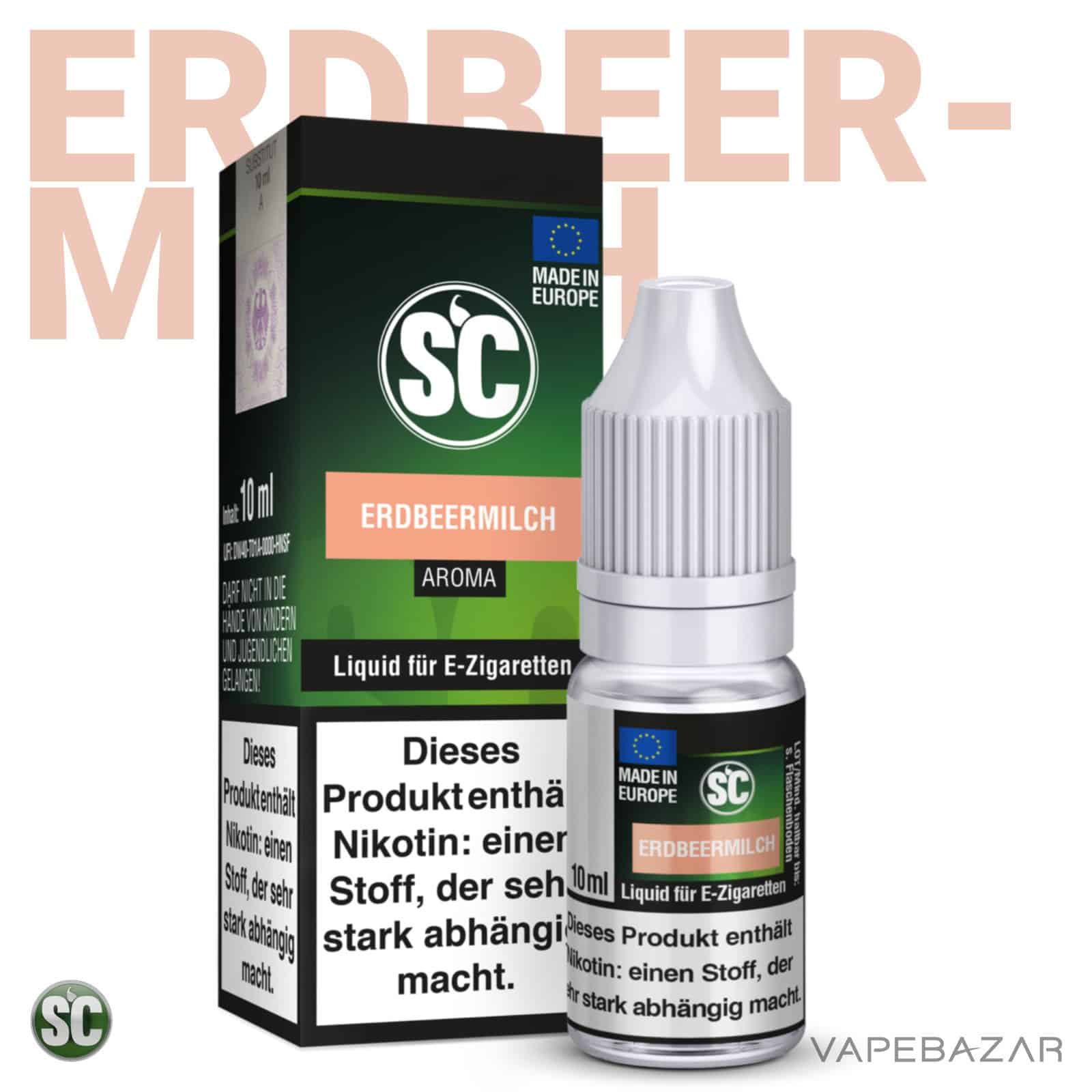 Erdbeermilch2 | Vapebazar Sc Liquid - Erdbeermilch