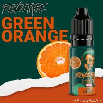 Revoltage Hybrid Nicsalt Liquid - Green Orange