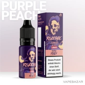 Revoltage Zero Liquid - Purple Peach - Nikotinfrei