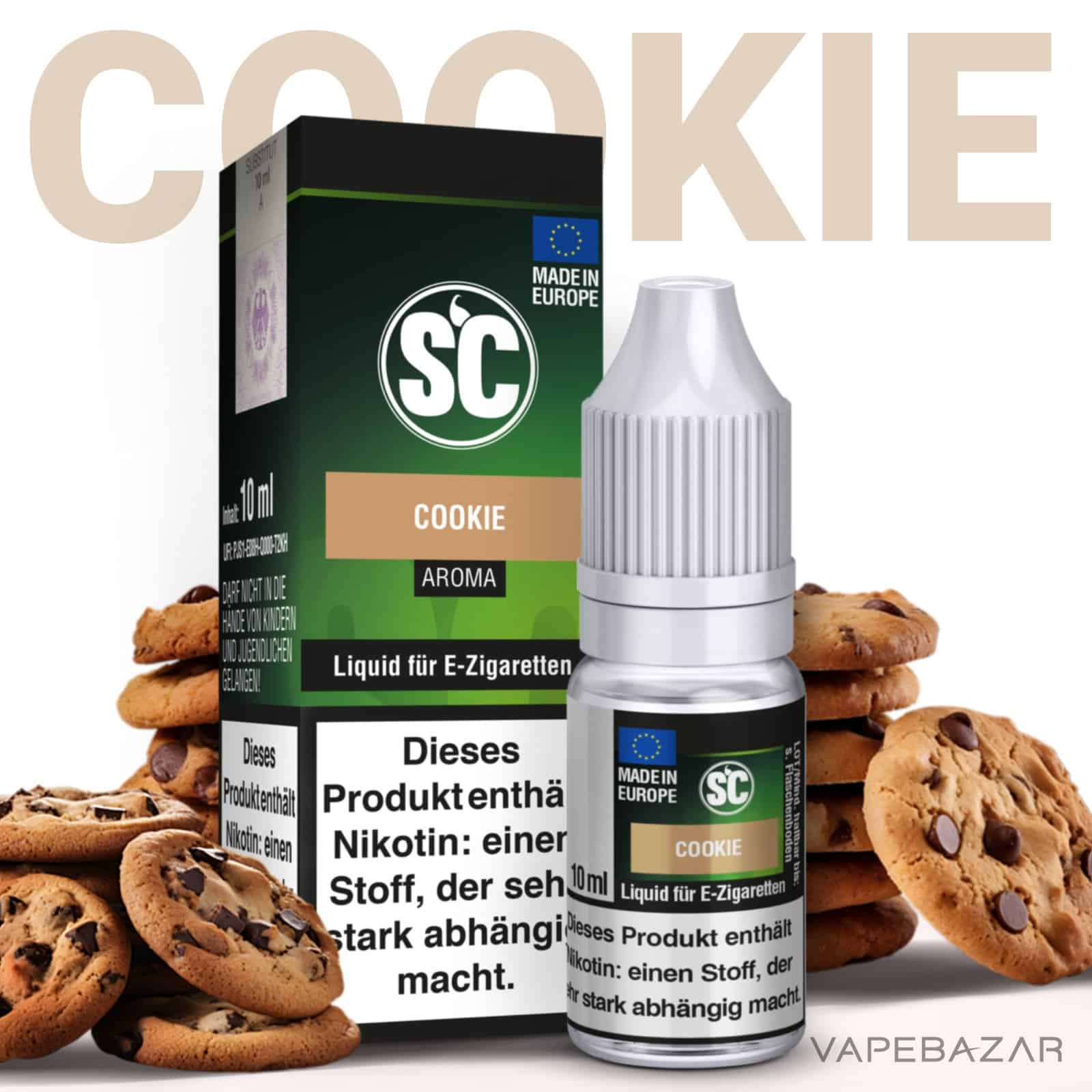 SC Liquid Cookie | Vapebazar Sc Liquid - Cookie