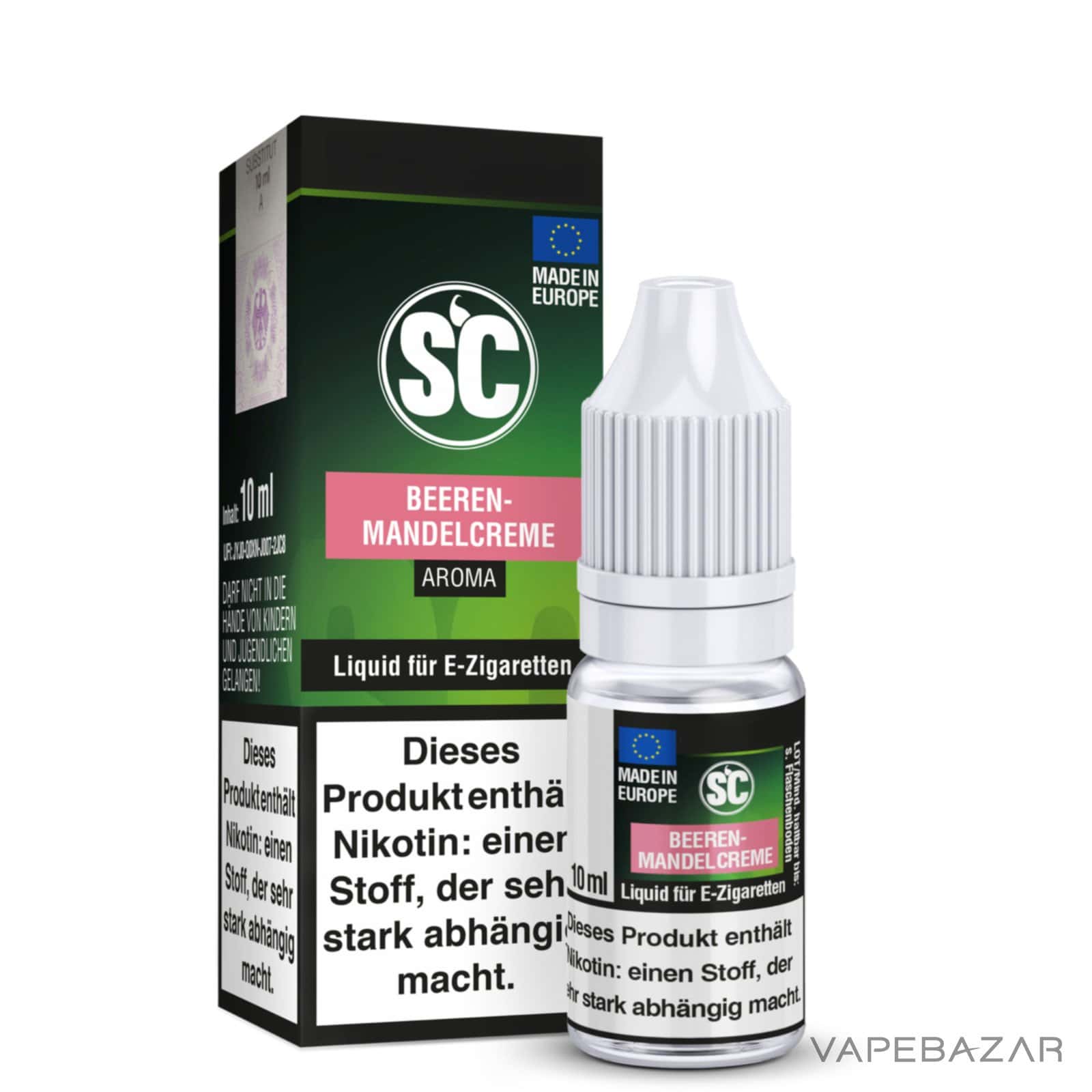 SC Liquids Beeren Mandelcreme 3 | Vapebazar Sc-Liquids-Beeren-Mandelcreme Alle Liquid Sorten