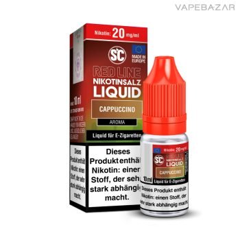 SC Red Line Nikotinsalz Liquid - Cappuccino | Vapebazar