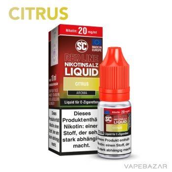 SC Red Line Nikotinsalz Liquid - Citrus | Vapebazar