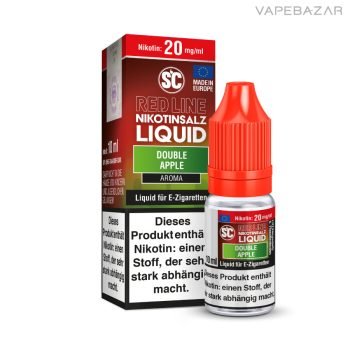 SC Red Line Nikotinsalz Liquid - Double Apple | Vapebazar