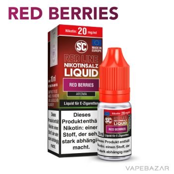 SC Red Line Nikotinsalz Liquid - Red Berries | Vapebazar