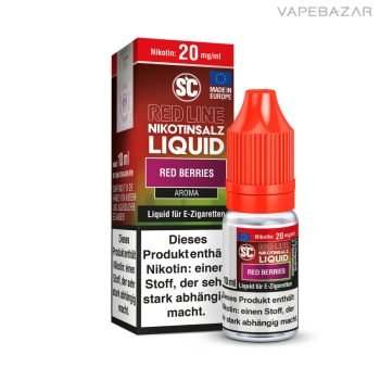 SC Red Line Nikotinsalz Liquid - Red Berries | Vapebazar