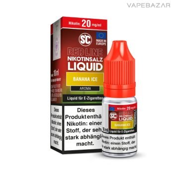 SC Red Line Nikotinsalz Liquid - Banana Ice | Vapebazar