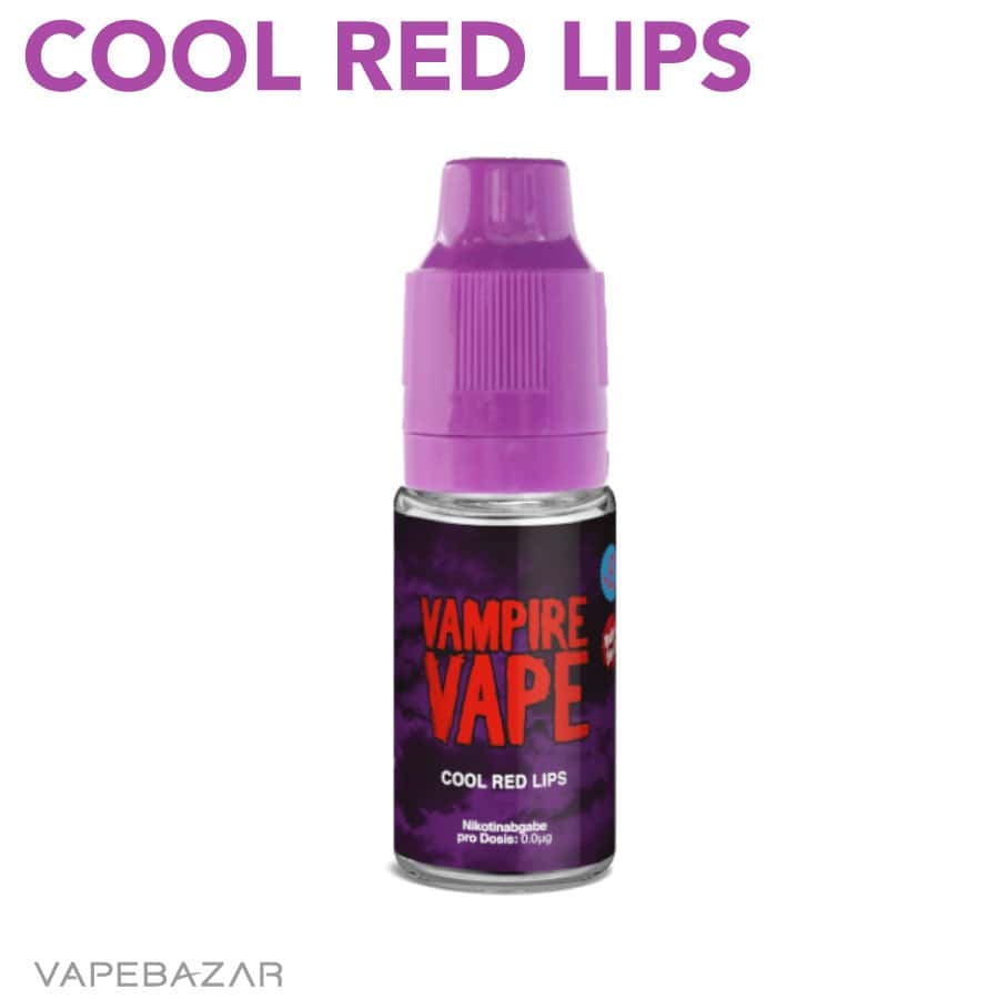 Vampire Vape Cool Red Lips 02 | Vapebazar Vampire Vape Liquid - Cool Red Lips | Vapebazar