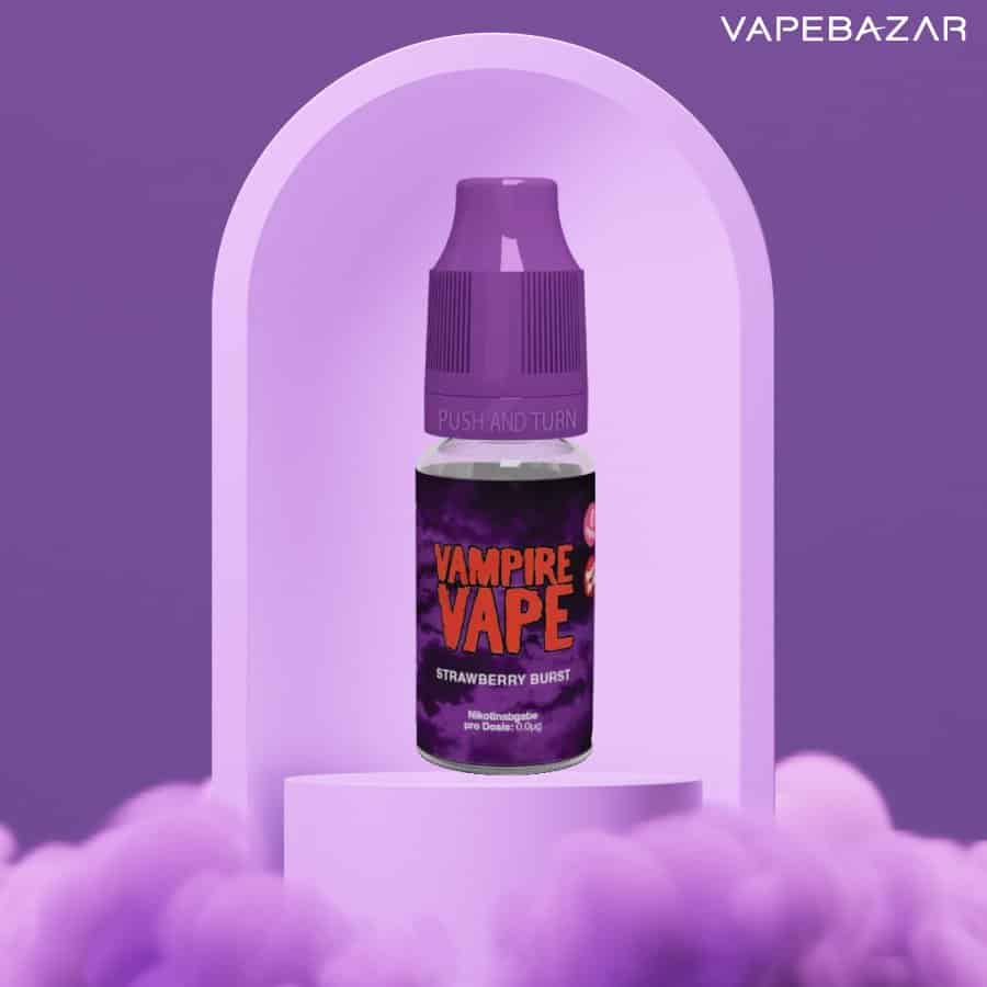 Vampire Vape Strawberry Burst | Vapebazar Vampire Vape Liquid - Strawberry Burst | Vapebazar