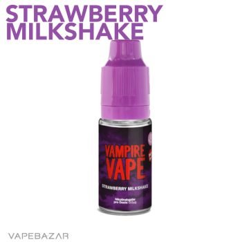 Vampire Vape Liquid - Strawberry Milkshake | Vapebazar