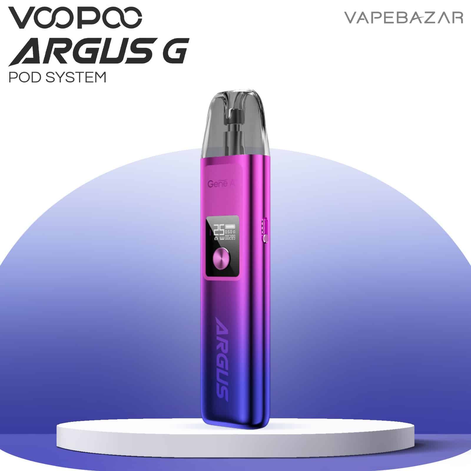 AuroraBlue | Vapebazar Voopod Argus G - Aurora Blue - Pod System