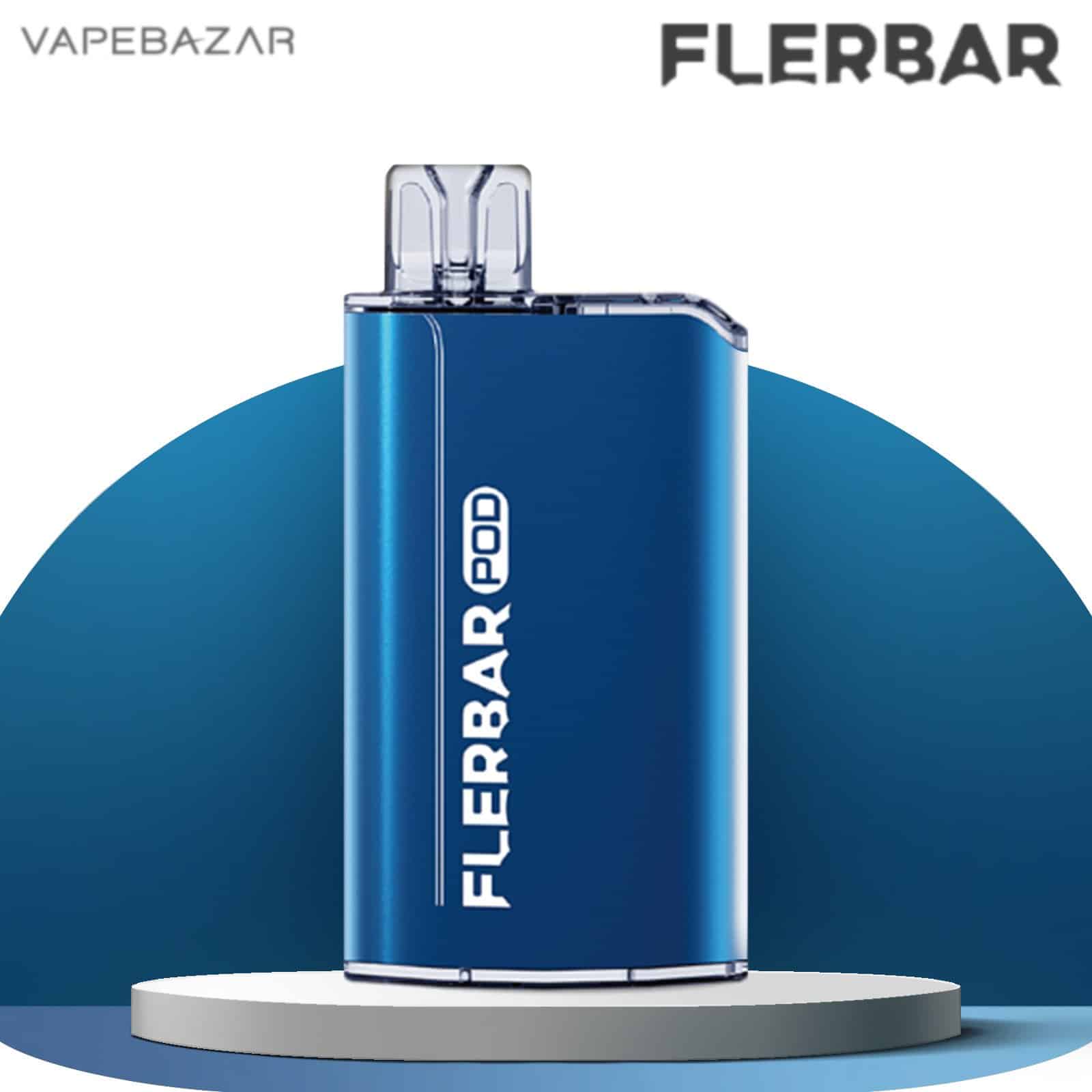 Blue 1 2 | Vapebazar Flerbar Podsystem Kit - Blau