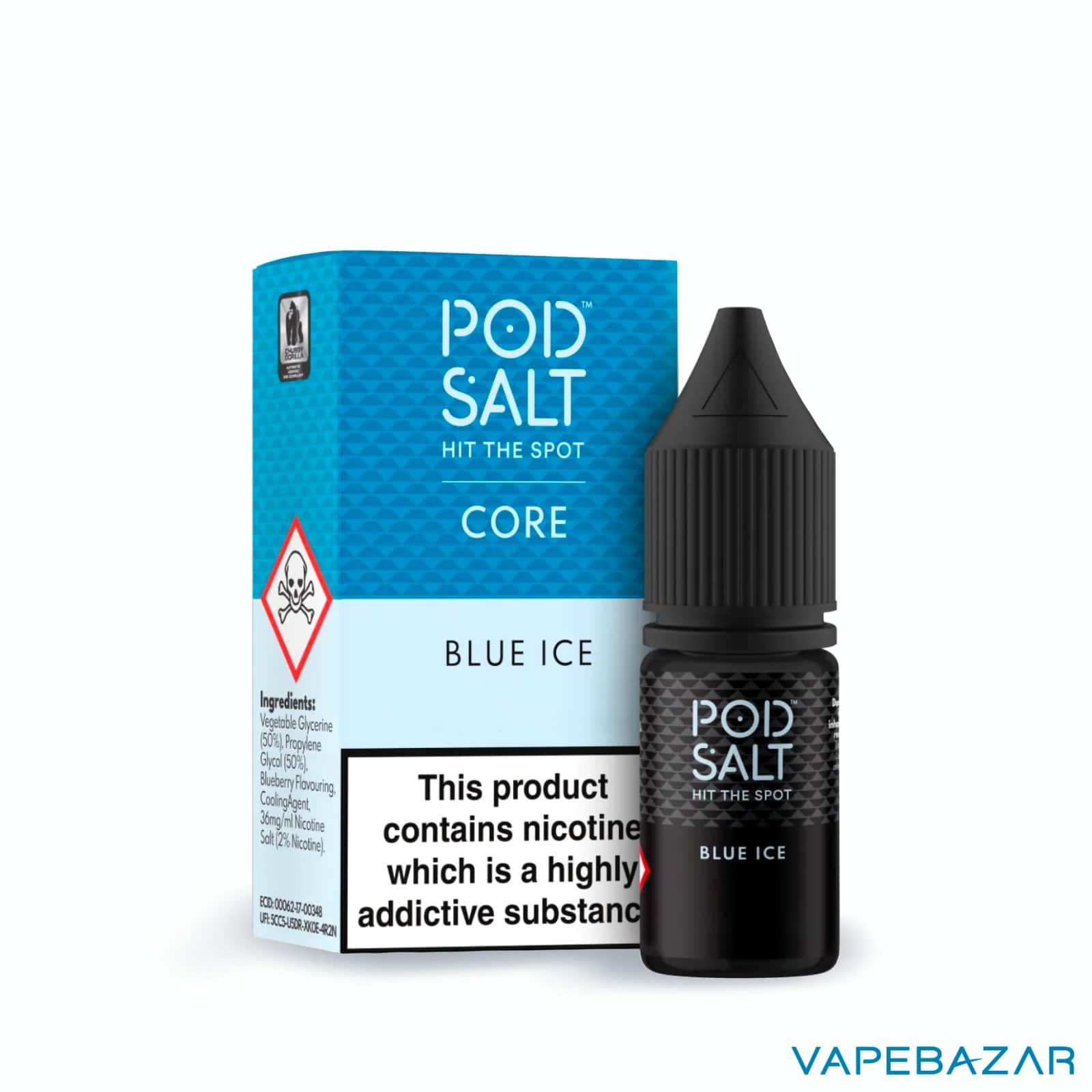 BlueIce3 | Vapebazar Podsalt Core - Blue Ice