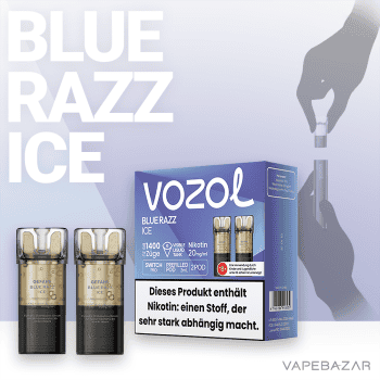 Vozol Switch Pro Pods - BlueRazzIce