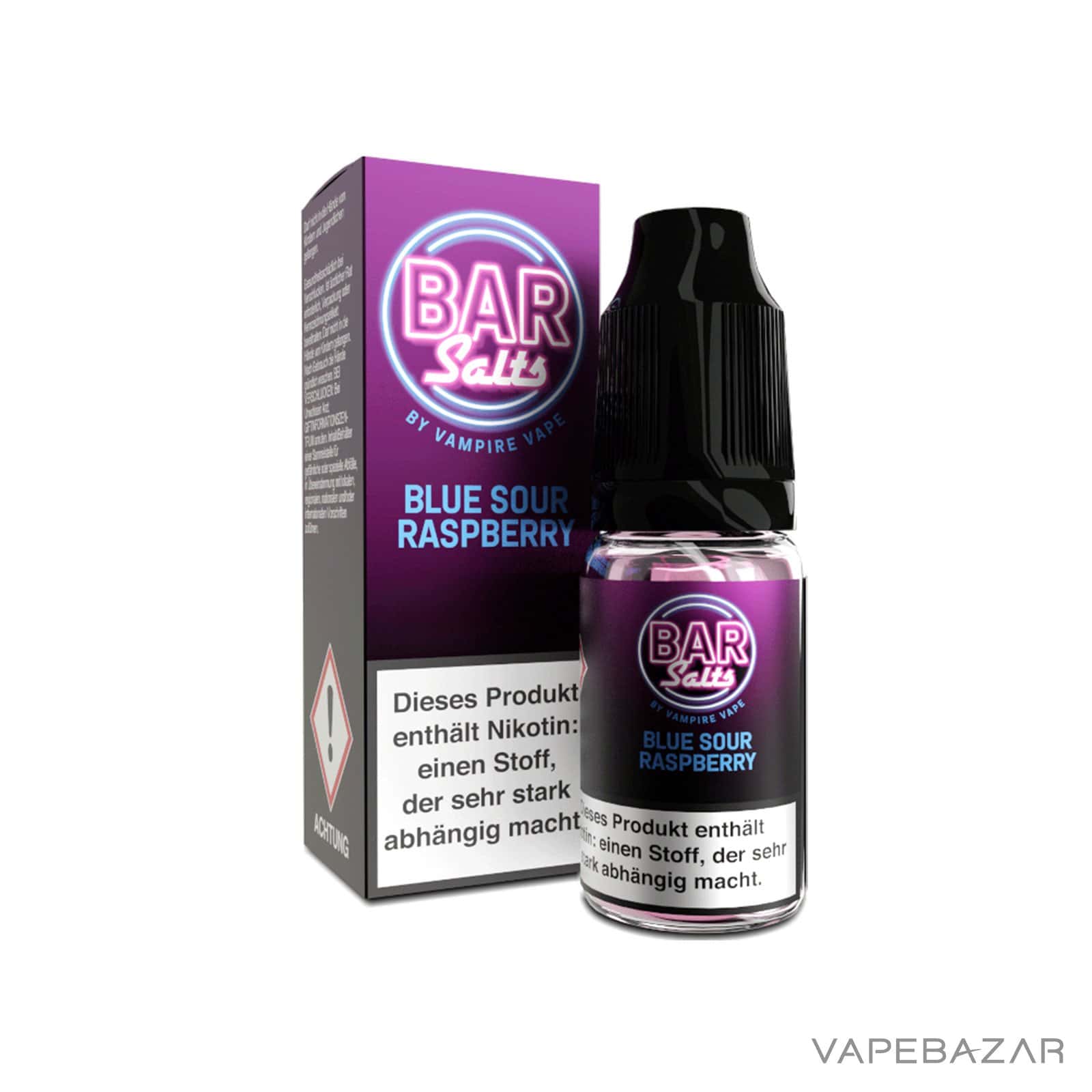 BlueSourRaspberry3 | Vapebazar Vampie Vape Bar Salt - Blue Sour Raspberry - Nikotinsaltz