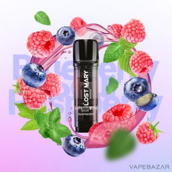 Lost Mary Tappo - Blueberry Sour Raspberry – Prefilled Liquid Pod – 2er Pack