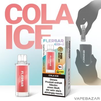 Flerbar Pods - Cola Ice – Prefilled Liquid Pod – 2er Pack