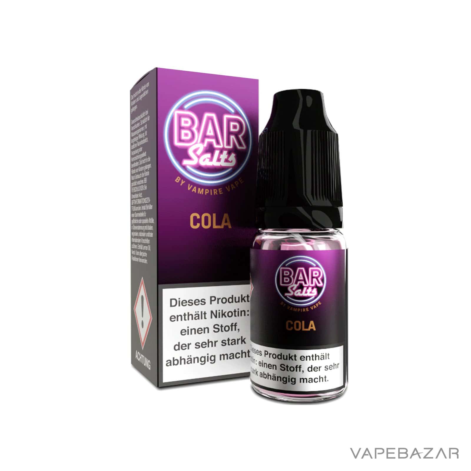 Cola3 | Vapebazar Vampie Vape Bar Salt - Cola - Nikotinsaltz