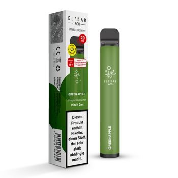 Elf Bar 600 Einweg E-Zigarette - Green Apple
