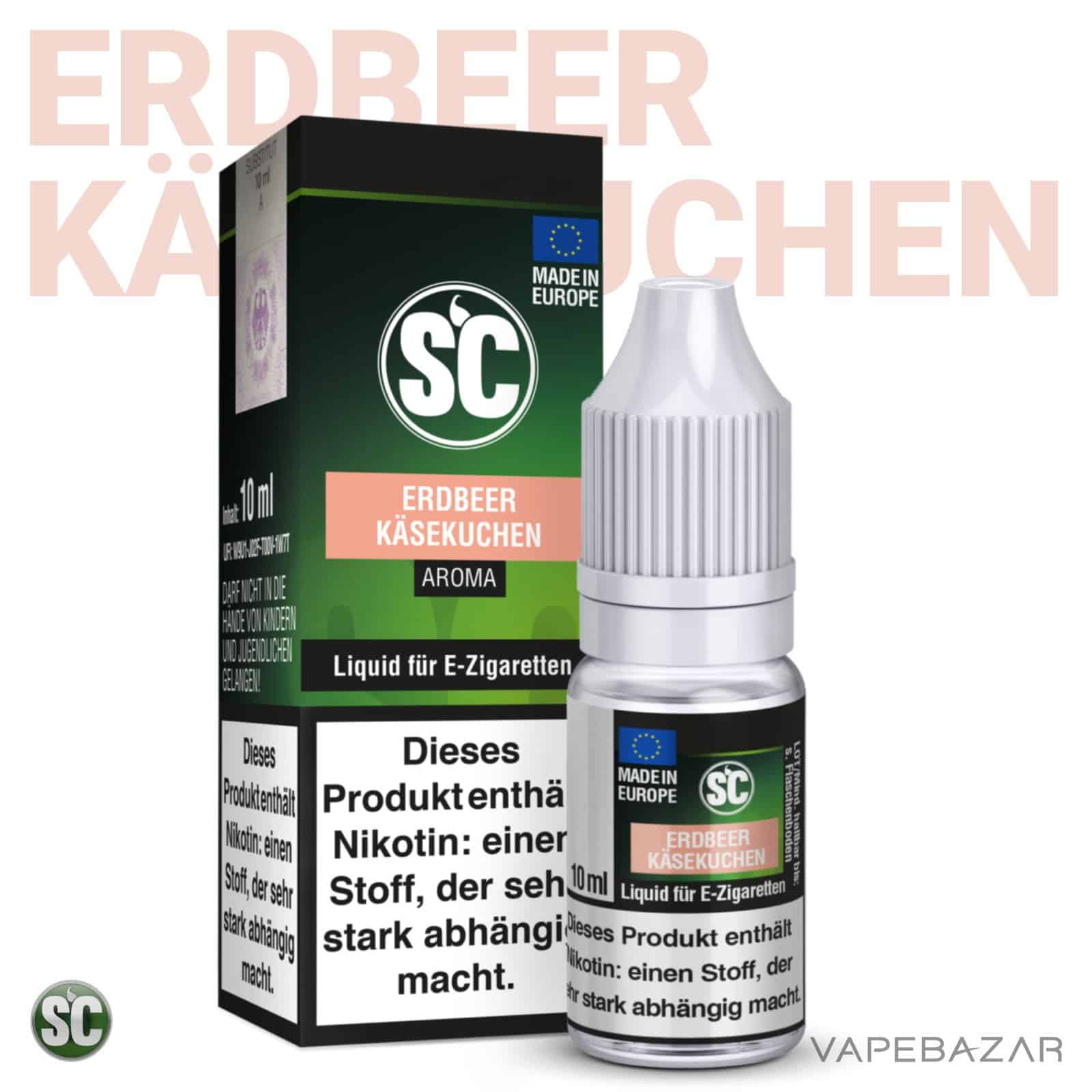 ErdbeerKaesekuchen2 | Vapebazar Sc Liquid - Erdbeer Käsekuchen